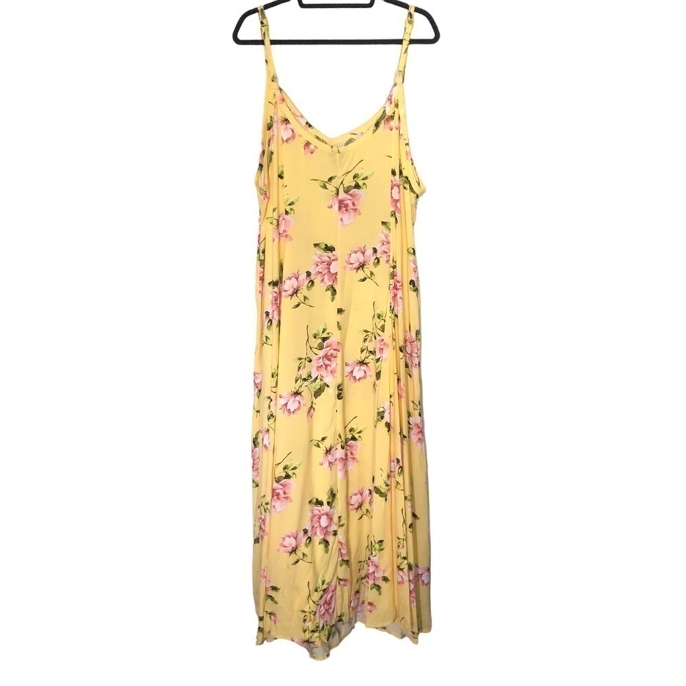 NWT Torrid Maxi Challis Trapeze Dress - Picture 10 of 11